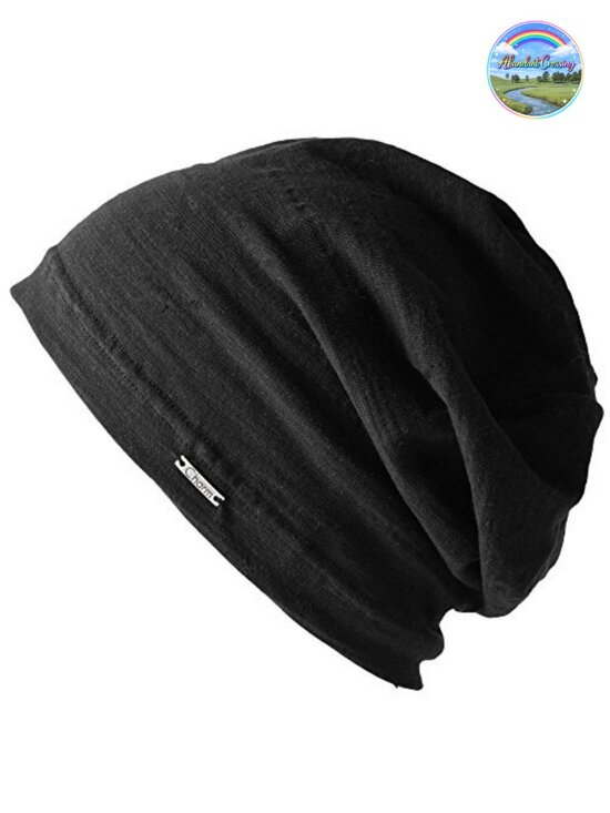 Lightweight Cotton Summer Beanie Slouchy Hat for Men Women Chemo Cap
